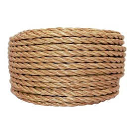 SGT KNOTS Twisted ProManila Rope - UnManila, Twisted 3 Strand Outdoor Rope, Lightweight Synthetic Rope for DIY Projects, Marine, Commercial (1/4" x 100ft)