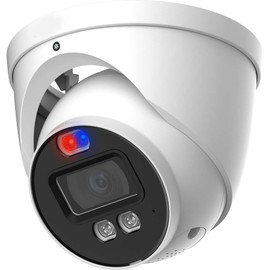 Diamond HCC3I389H-IRAPV-S2-28 HD Analog Security Camera 8MP@15FPS Fixed Turret 2.8mm IR(131ft) LED(131ft) Night Color Built in mic True WDR Active Deterrence 12V DC