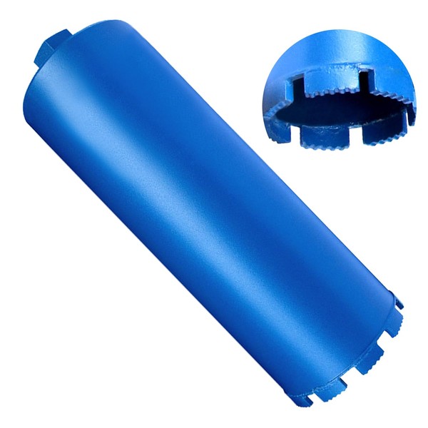 LCubro 4-1/4" Wet Core Drill Bits 1-1/4"-7 Thread Featuring 15.74"