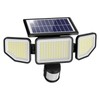 Onforu 3000LM Solar Lights Outdoor, 3 Heads Security Lights with