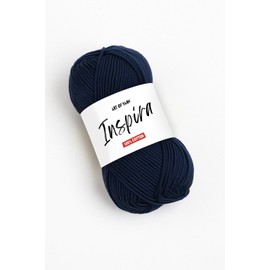 Art of Yarn 100% Cotton Mercerized Yarn Fine, Soft, Fino 2 for Crochet, Knitting, Baby Blankets, and Crafts 50g (1.76 oz), 185 yds, Perfect for Amigurumi Knitting (99241, Inspira-Pack 1)