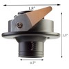 LEDUPDATES - Showcase LED Mini spot Light, 2 Pack recessed