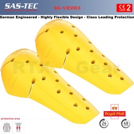 SAS-TEC EVO LEVEL 2 Motorcycle Suit/Trouser Knee and Shin Flexible Impact Shock Protection Armour Upgrade Pair - SC-1/EVO3