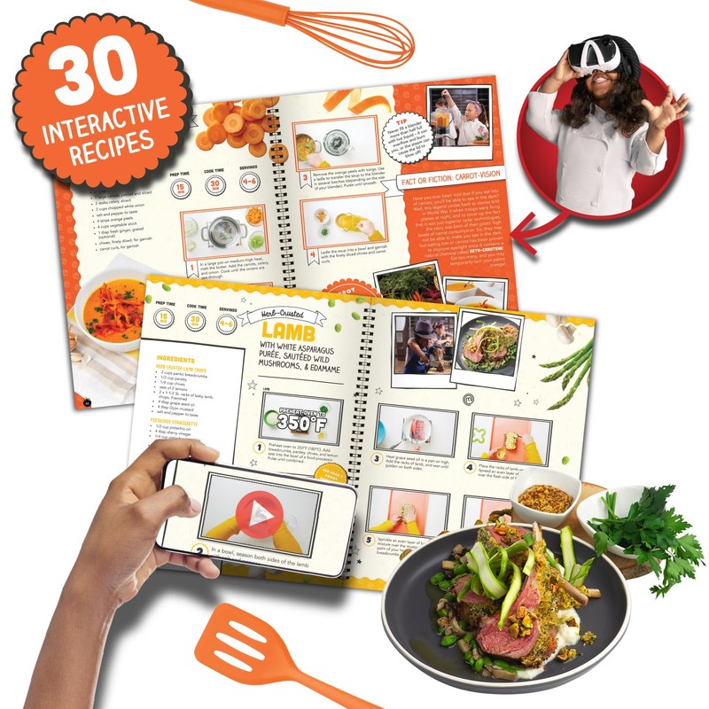 Abacus Brands VR MasterChef Junior - Virtual Reality Kids Cookbook