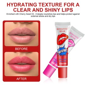 Lip Tint, 6-Piece Lip Gloss Set, Easy Peel Off Lip Stain Lipstick, Waterproof Long Lasting Lip Gloss for Women Girls, Makeup Beauty Lipstick Set - Lip Tattoo