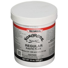 RECTORSEAL 14030 Nokorode Solder Paste 1 Lb , Brown
