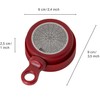 AdHoc TE34 MagTea Magnetic Tea Filter with Drainer MagTea, Red,