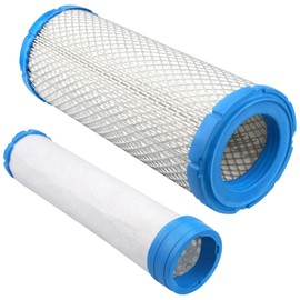 11013-7044 25 083 01 Air Filter & 11013-7045 2508304-S Pre Filter for Kawasaki 11013-7020 11013-7019 for Kohler 25 083 01-S for John Deere M131802 for B&S 841497 for Gravely 21536900 Lawn Mower
