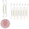 ieron 6Pcs Wall Plate Hanger Set, 10 Inches Dish Display
