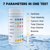 TAEING 7-Way Pool Test Strips, 100 Strips Water Chemical Testing