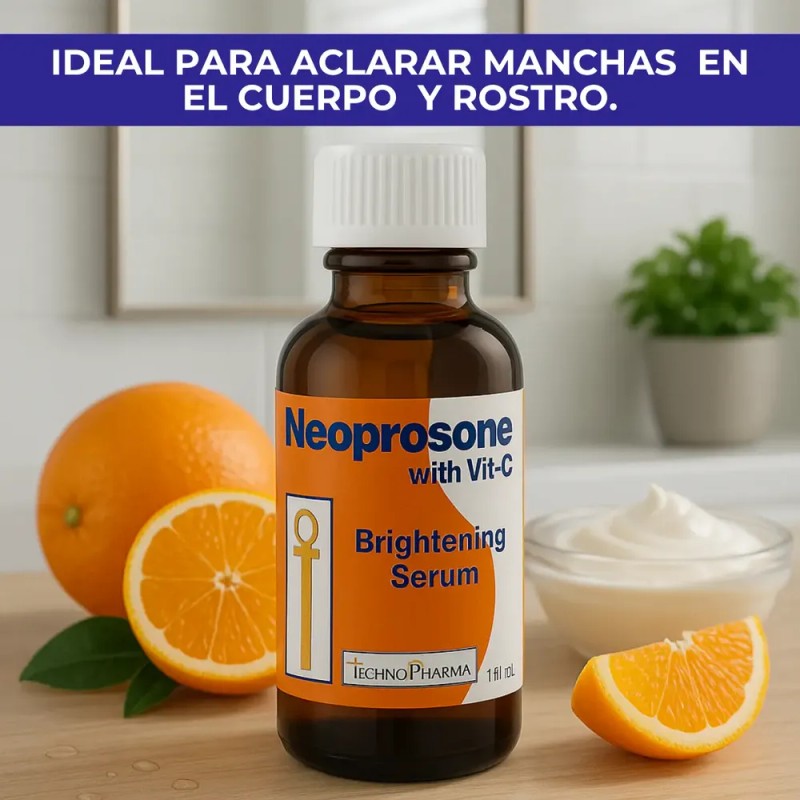 Sérum Neoprosone con Vitamina C y Alfa Arbutina para Despigmentar