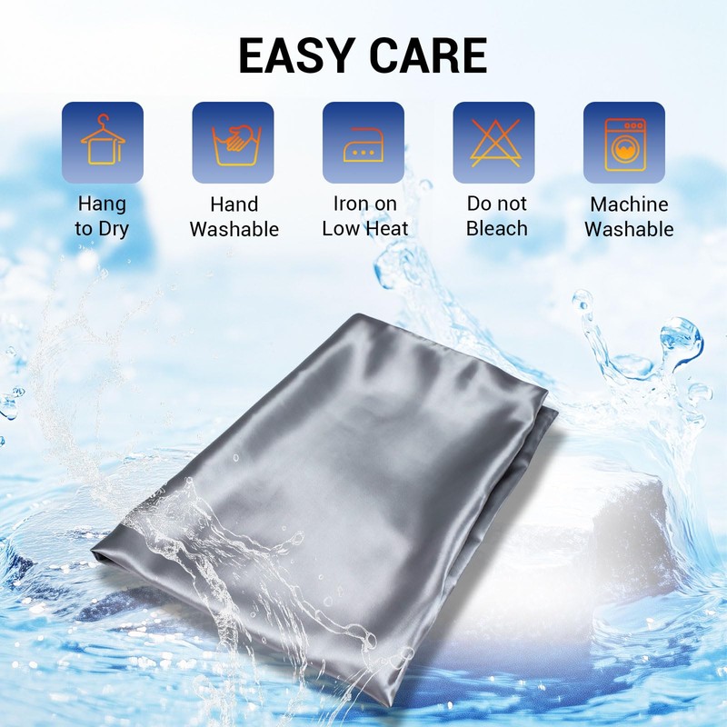 Pillowcase Cover Compatible with L-Shaped Contour Body Pillow, Comfortable and