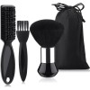 Patelai 3 Pieces Neck Duster Brush Barber Hair Blade Clipper
