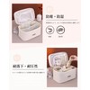 FLORPERRY Multi-functional Cosmetic Case Makeup Pouch Cosmetic Bag Multi-layer Portable