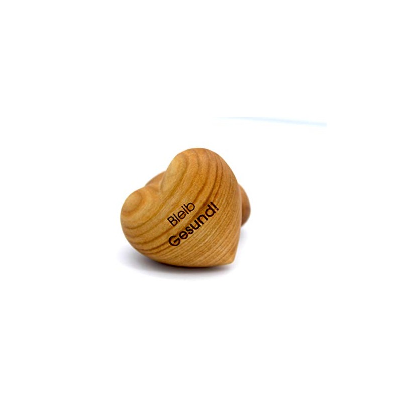 Thankgoods Sag's with Heart Worry Stone Stay Healthy - Ideal