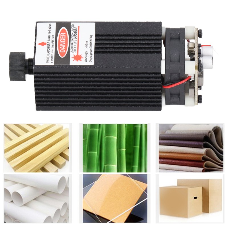 Engraving Laser Module Cutting Cutter Engraver Head Adjustable Focus 450nm