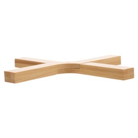 COLLBATH Foldable Trivet Pad Stylish Pot Holder Bowl Holder Versatile Heat Resistant Table Mat for Dining Easy Storage Minimalist Design for Home Decor