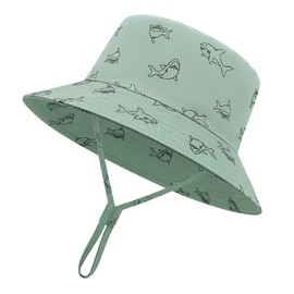 Kids' Bucket Hats for Boys & Girls Ages 4-8 - Sun Protection Beach & Swim Hats
