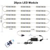 Pomelotree LED Storefront Lights Store Window Lights for Business Waterproof