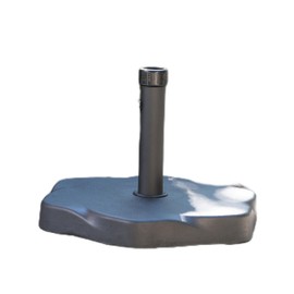 roomfitters Hexagonal 66 lbs Umbrella Base, Heavy-Duty Outdoor Umbrella Stand, Black