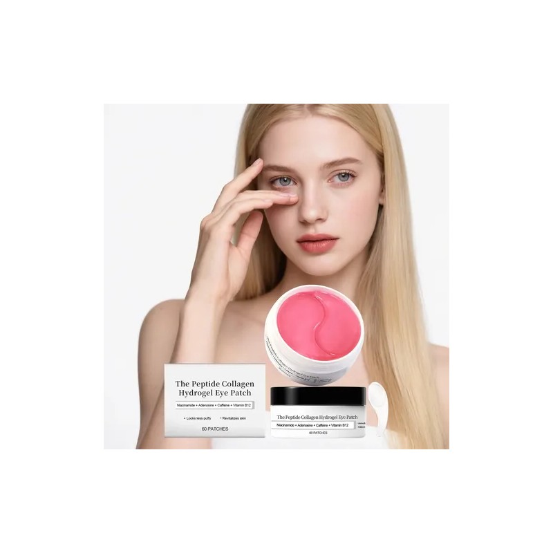 P Parches De Hidrogel Para Ojos Con Péptidos 60 Pzs
