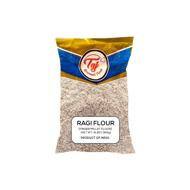 TAJ Ragi Flour, Finger Millet Flour, 2 Pounds