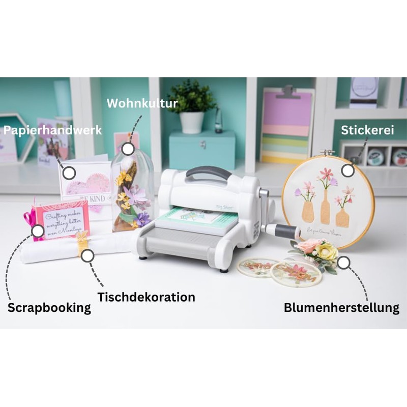 Sizzix 660200 Big Shot Manual Die, 6 Inches