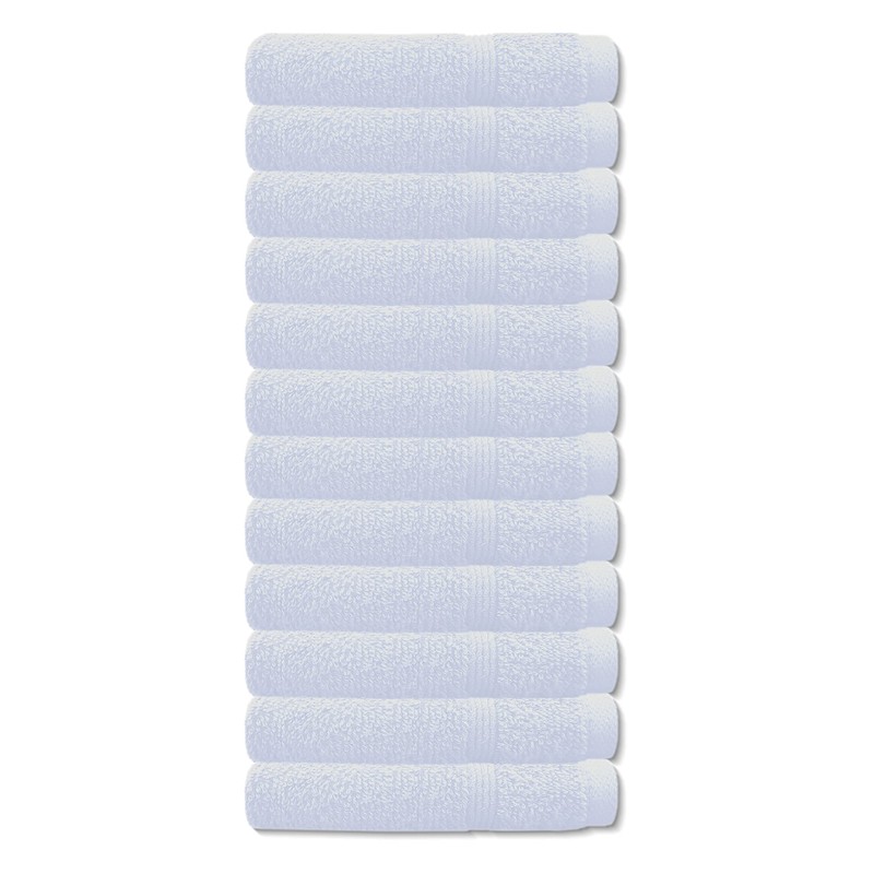 A & B TRADERS Premium Cotton Face Cloths Flannels Washcloth