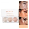 Dunuf Paleta De Iluminador: Iluminante Y A Prueba De Agua.