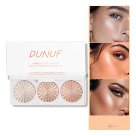 Dunuf Paleta De Iluminador: Iluminante Y A Prueba De Agua.