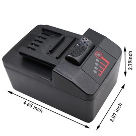 QCZRED 18V 4000mAh CTB8185 Battery 72Wh for Snap On CTB7185 CTB8187 Compatible with Snap CT7850 CTL7850 CT8810 CDR7850H Power Tool Battery (1)