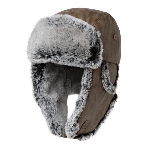 Comhats Warm Cotton Trapper Hat Bomber Hat Unisex Aviator Hat