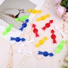 15pcs Arrow Game Spinners, 2.83in 5 Colors V-Shaped Plastic Board