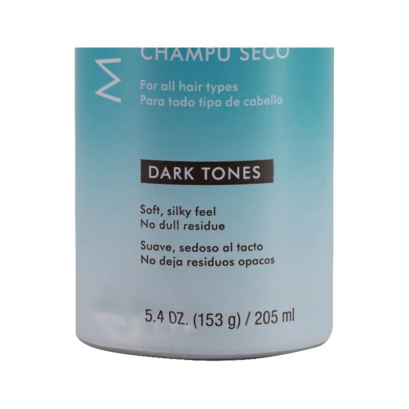 Moroccanoil Shampo Seco Tonos Oscuros 205ml