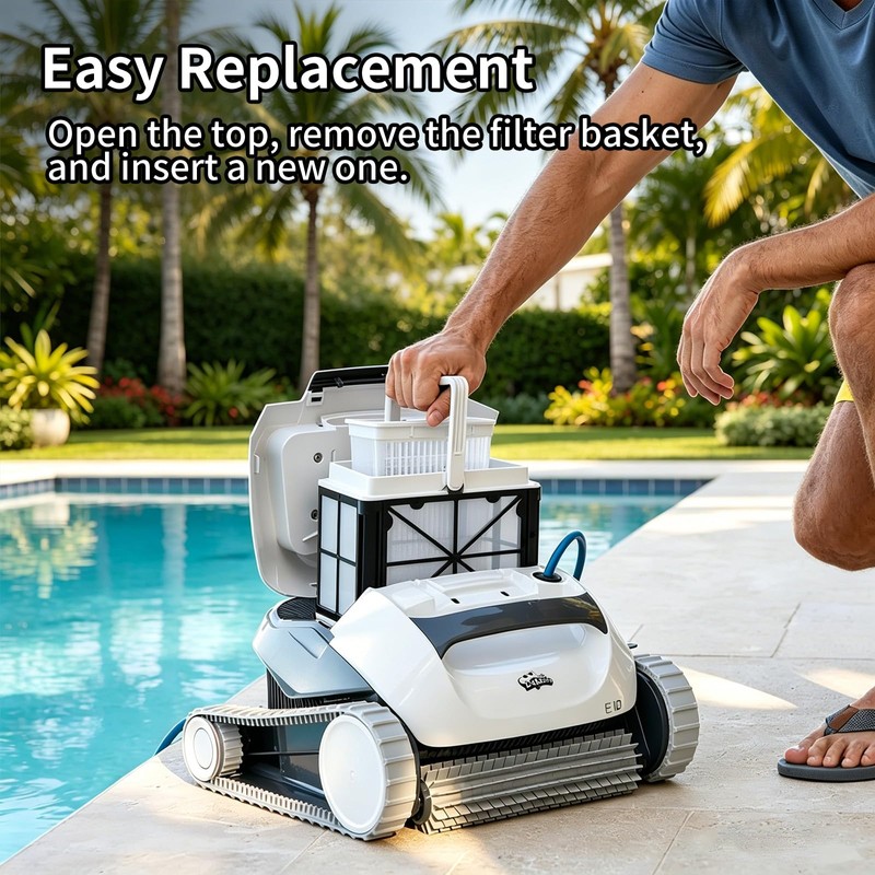 9991468-R4 Ultra-Fine Filter Compatible with Dolphin Robotic Pool Cleaners-Dolphin E10,