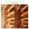 OMIKA COB Motion Sensor Light Strip Indoor, 6.56ft 640LEDs 2700K