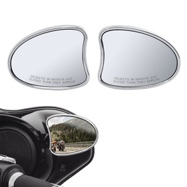 TCMT 10mm Inner Fairing Mount Rear Mirror Fit For Harley Touring Street Glide Ultra Limited Tri Glide 2014-2023 Electra Glide 2014-2022 CVO Limited 2014-2020
