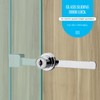 Bailinks Homeguard Sliding Door Showcase Lock, No-Drill Glass Cabinet Lock