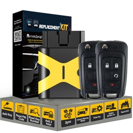 Remote2program DIY Kit/Add 2 Keys/Easy and Safe and Keyless Entry Remote Replacement for Chevy and GMC with FCC: OHT01060512 for No Working Remote (4 Buttons)