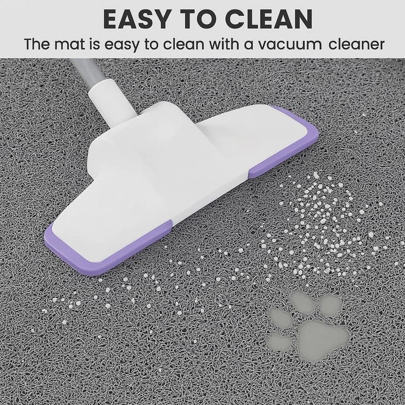 Bulk buys Cat Litter Mat. Traps Litter. Soft Non-Slip Surface.