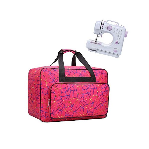 JanTeelGO Sewing Machine Tote Bag, Universal Nylon Carry Bag, Universal