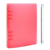 BAOFALI A5 6 Ring Binder Cover Clean Transparent Soft PVC