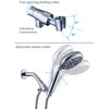 G-Promise Handheld Shower Head High Pressure 6 Spray Settings, Detachable