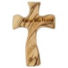 Olive Wood Prayer Cross - Hand Made in The Holy