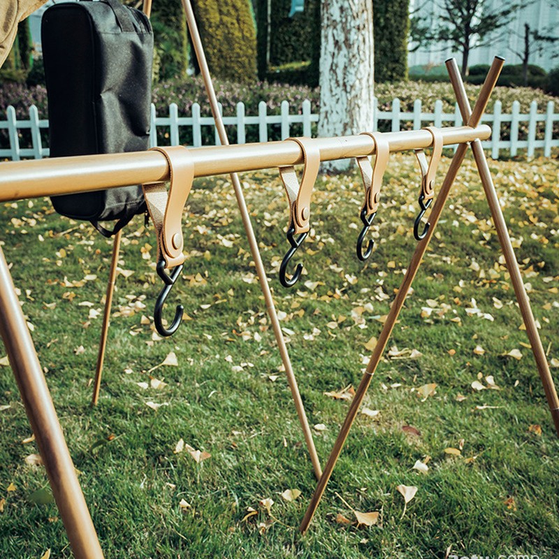 Lightweight Camping Hanging Rack Hook Design Aluminum Alloy Outdoor Camping
