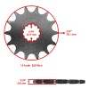 Caltric Drive Chain & Sprockets Kit for Kawasaki KX250 1999