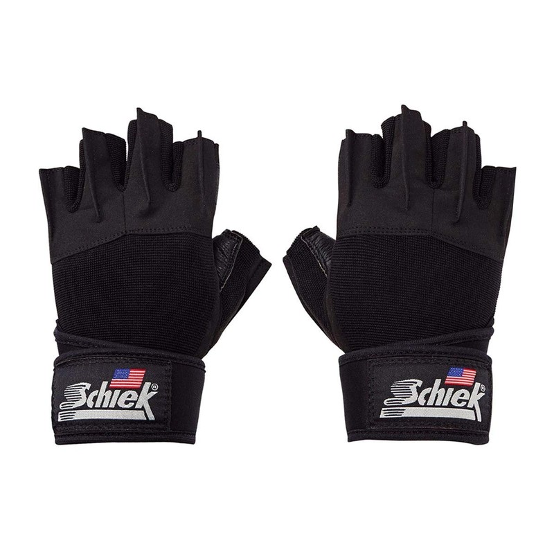 Schiek Platinum Gel gloves with taping (Size: S)