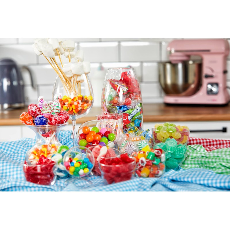 Sarah's Candy Factory Freeze-Dried Peach Rings Candy - Crunchy &