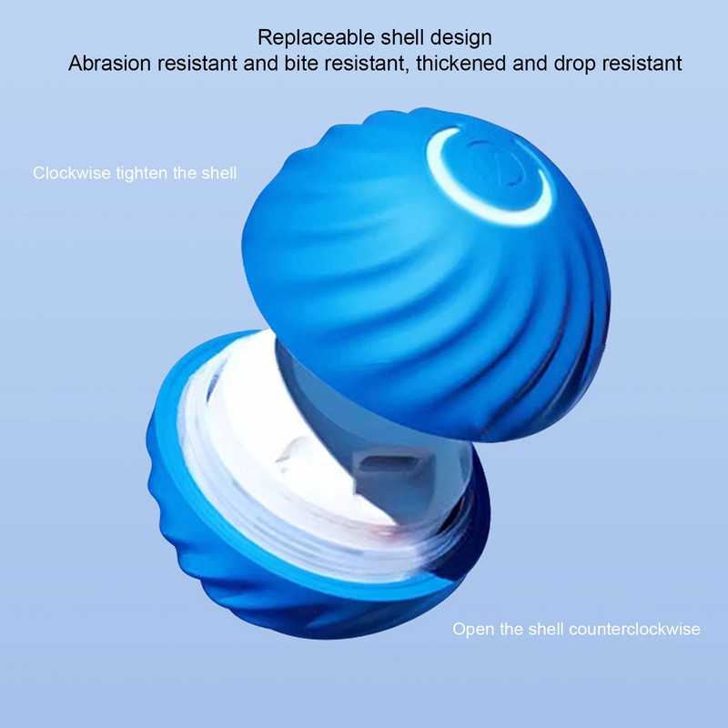 Smart Interactive Cat Toy Ball Bite Resistant Reduce Boredom Cute