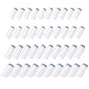 DGQ 40pcs Assorted Slip On Pool Cue Tips Billiard Cue